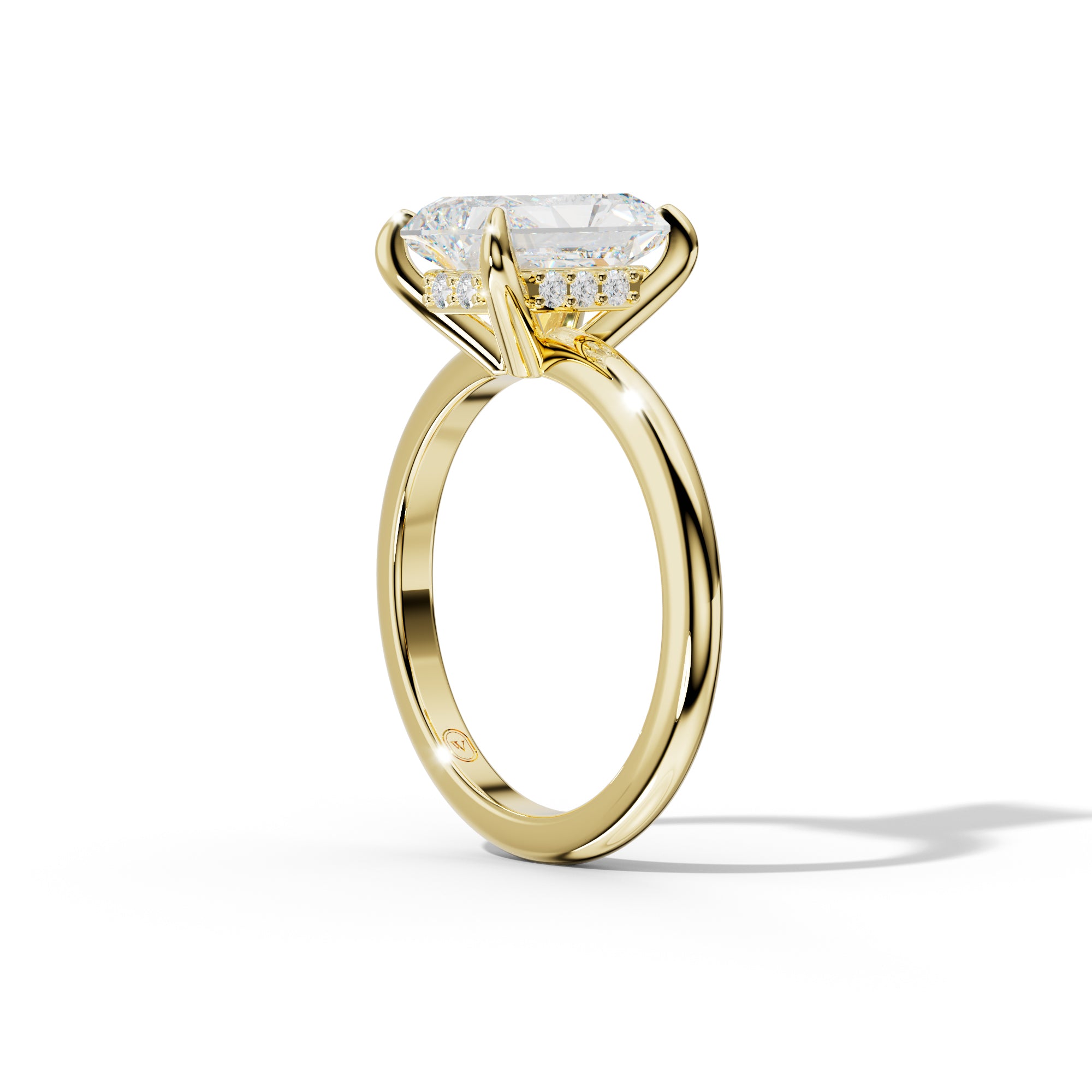 Natalie Radiant Cut Engagement Ring